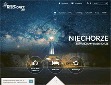 Tablet Screenshot of niechorze.pl