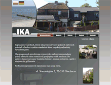 Tablet Screenshot of ika.niechorze.com