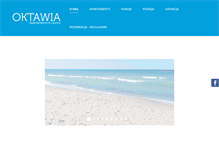 Tablet Screenshot of oktawia.niechorze.tv